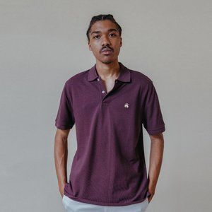 NWT Brooks Brothers Polo Shirt Original Fit Burgundy